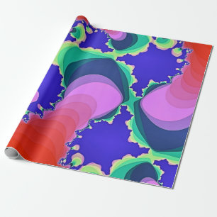 SWIRLING RIVER WATER WRAPPING PAPER