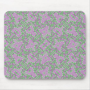 Swirling Rosettes Mouse Pad