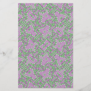 Swirling Rosettes Stationery