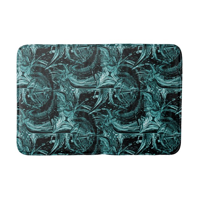 Swirling Sea..... Bath Mat (Front)