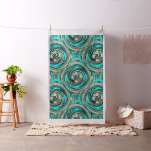 Swirling Sea &  Sand.... Fabric