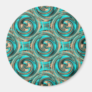 Swirling Sea&Sand... Magnet