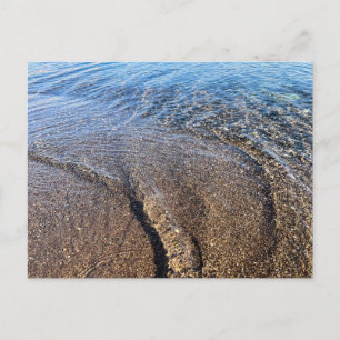 Swirling Sea Waves Postcard