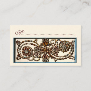 Swirling Shells Seating Cards