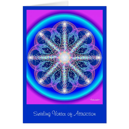 Swirling Vortex of Attraction Card