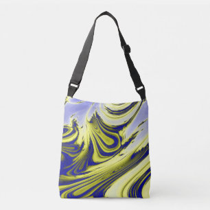 SWIRLING WATER CROSSBODY BAG