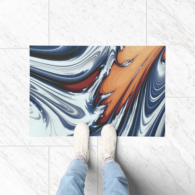 SWIRLING WATER DOORMAT (Indoor)