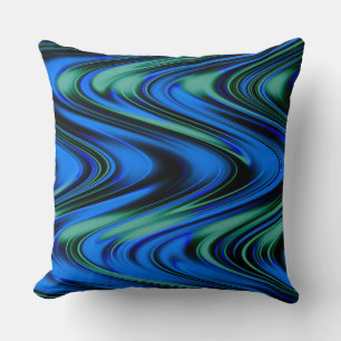 Swirling waves..... cushion
