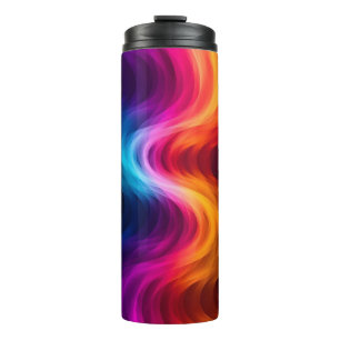 Swirls and Abstract Patterns Thermal Tumbler