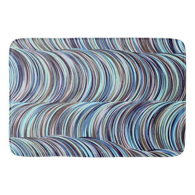 Swirls Bath Mat (Front)