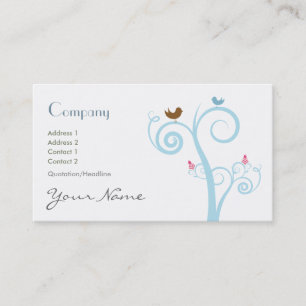 Swirls Business Card