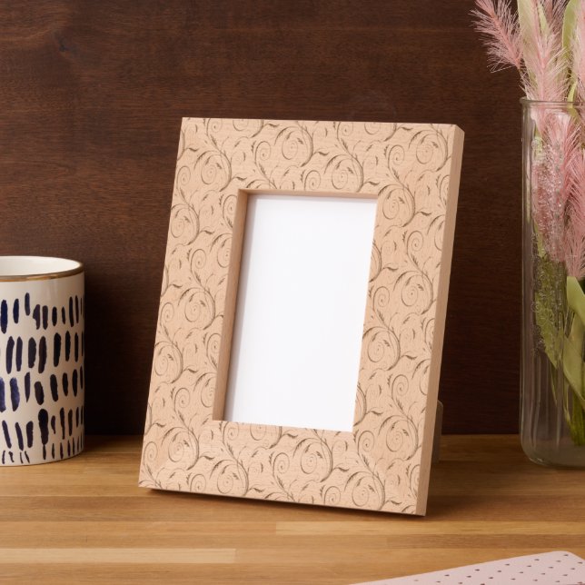 Swirls Etched Frames (Left)