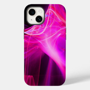 SWIRLS IN PURPLE pink fuchsia iPhone Case