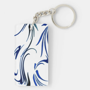 Swirls Key Ring