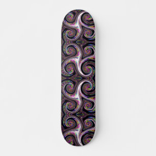 Swirls Lightning zoom skateboard