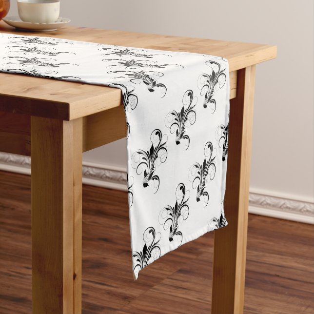 Swirls Long Table Runner (In Situ)