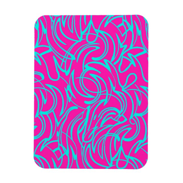 Swirls Magnet (Vertical)