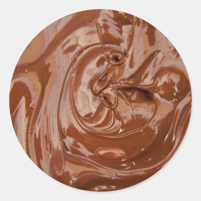 Swirls of Chocolate Stickers (Front)