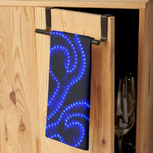 Swirls of Light Tea Towel