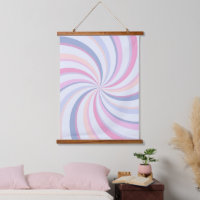 Swirls Pink Blue Peach