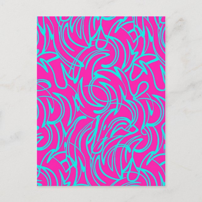 Swirls Postcard (Front)