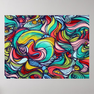 swirls poster