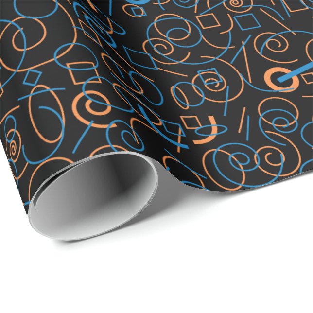 Swirls & Such Wrapping Paper (Roll Corner)