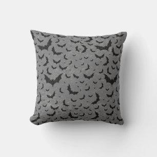 Swirly Bat Swarm Cushion