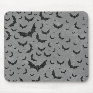 Swirly Bat Swarm Mouse Pad