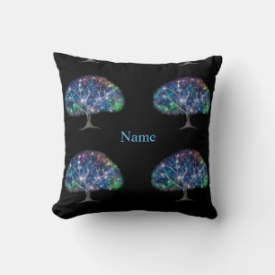 Swirly branch Tree Thunder_Cove Cushion