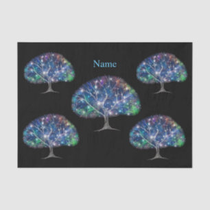 Swirly branch Tree Thunder_Cove Tissue Paper