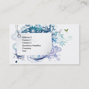 Swirly Business card