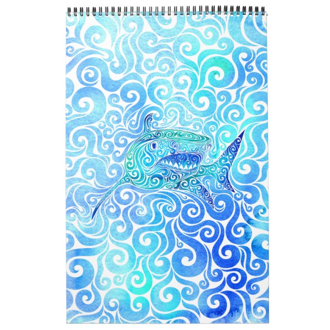 Swirly Calendar 2025 (Cover)