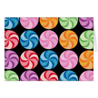 Swirly Candies Card