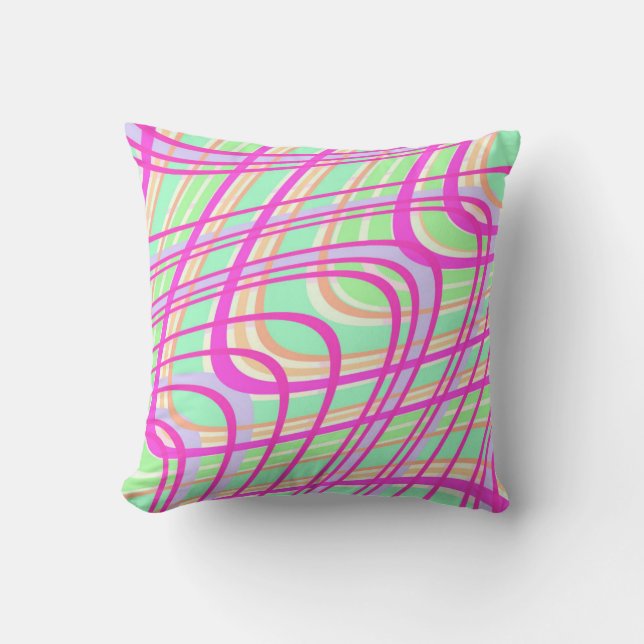 Swirly Check 2011 Cushion (Front)