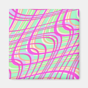 Swirly Check 2011 Magnet