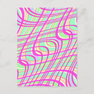 Swirly Check 2011 Postcard