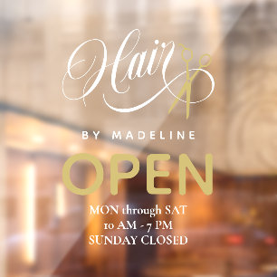 Swirly Hair & Scissors Hair Salon Open Hours