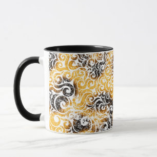Swirly Leopard Pattern Mug
