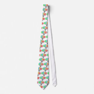 SWIRLY LOLLIPOPS SUCKERS CANDY RED YELLOW GREEN BL TIE