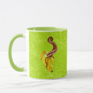 Swirly Mutant-Banana Mug