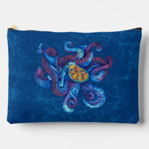 Swirly Octopus Accessory Pouch