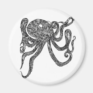 Swirly Octopus Magnet