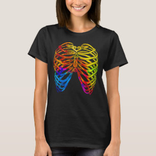 Swirly Ribcage (colour) T-Shirt