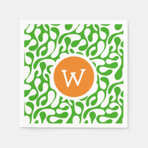 Swirly Saint Patrick's Day Napkin