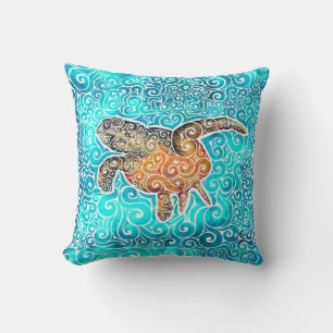Swirly Sea Cushion