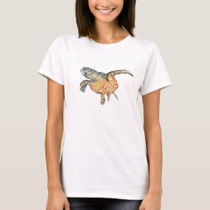 Swirly Sea-Turtle T-Shirt