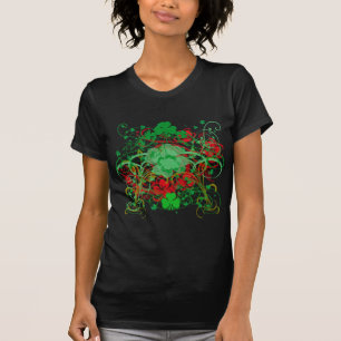 Swirly Shamrocks St. Patrick's Day T-Shirt