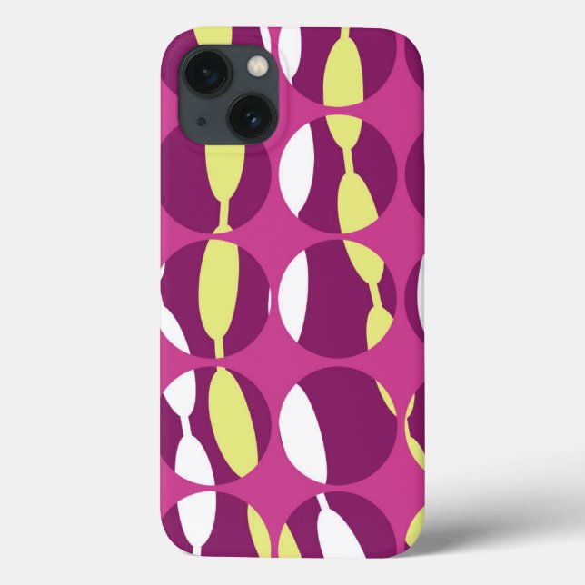 Swirly Stripe Case-Mate iPhone Case (Back)