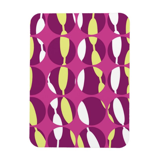 Swirly Stripe Magnet (Vertical)